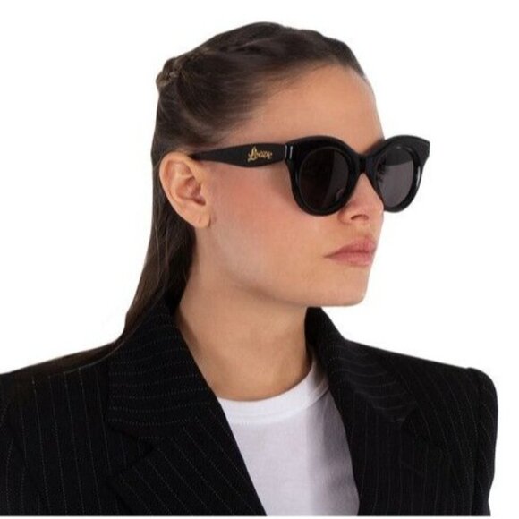 NEW LOEWE SUNGLASSES BLACK WOMEN EYEWEAR LOEWE LW40126I 01A main image 10